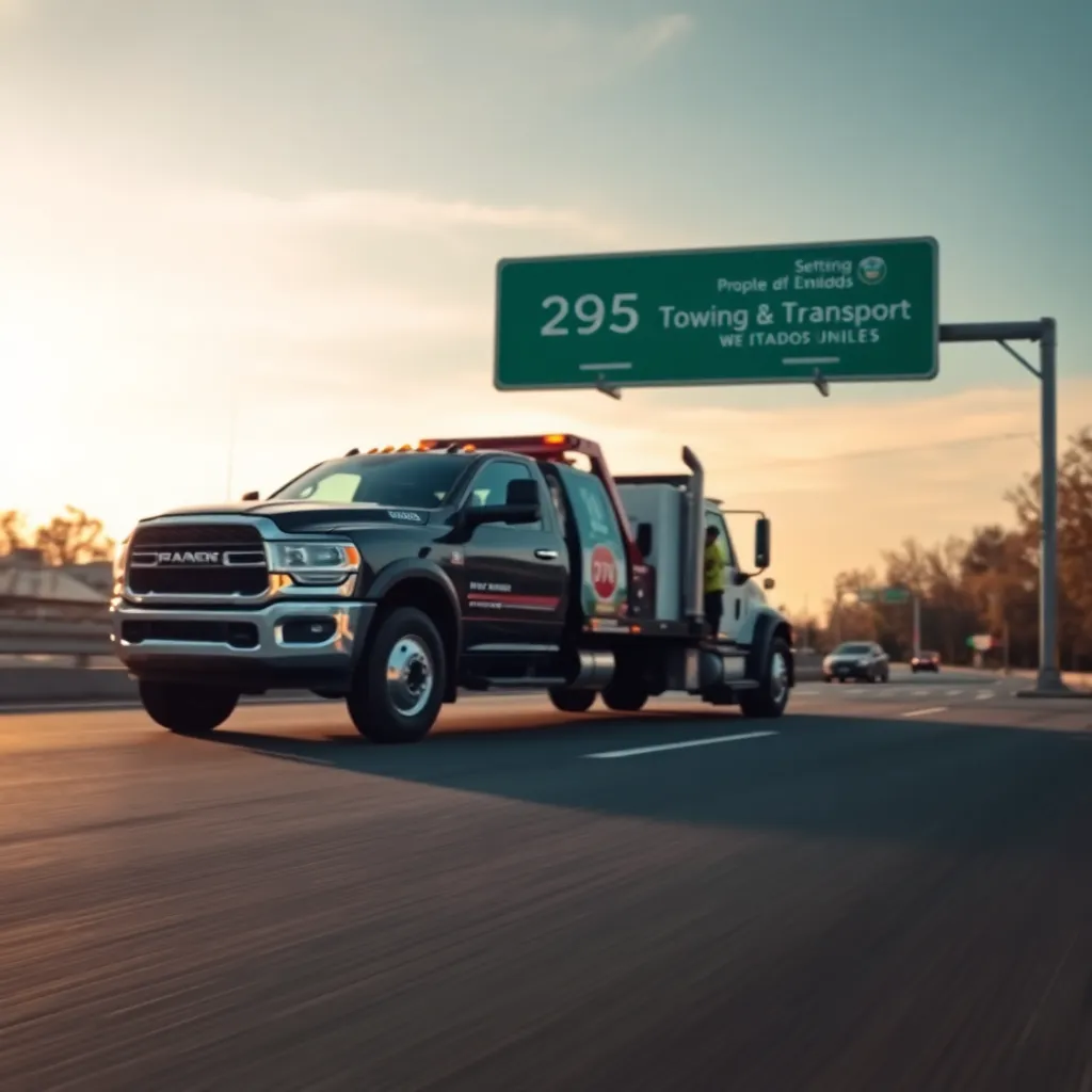 Servicio de grúas 295 Towing & Transport: asistencia 24/7 en Hyattsville 1 295 Towing & Transport