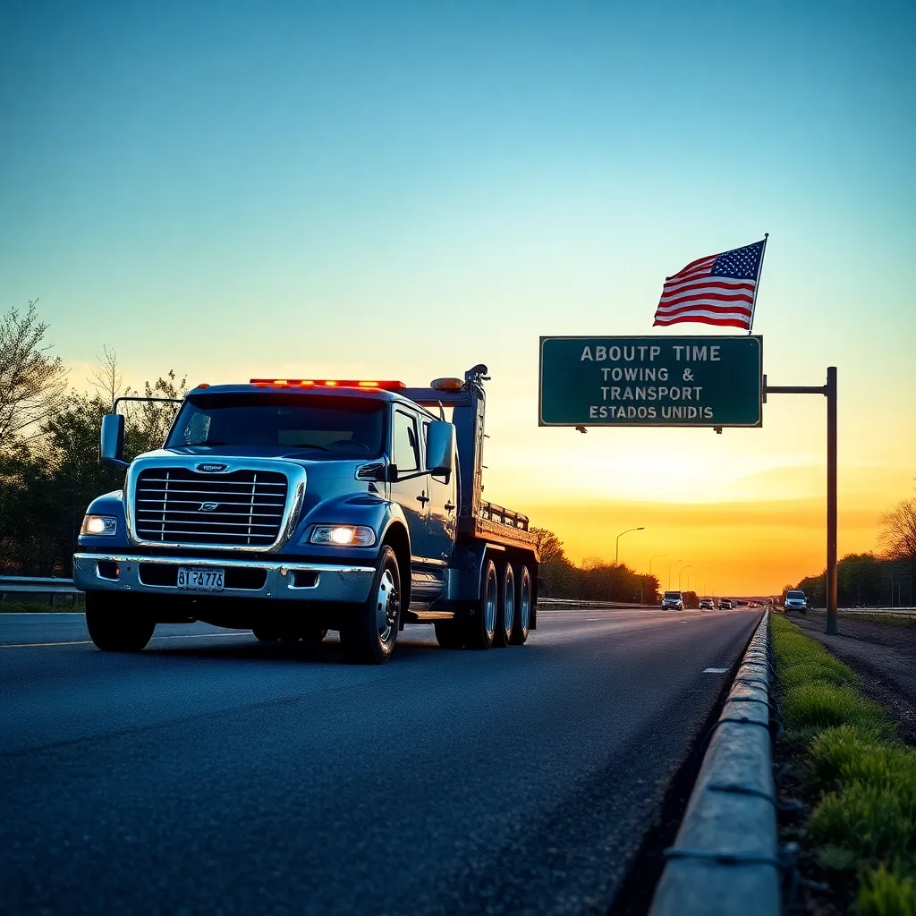 Servicio de grúas About Time Towing & Transport: asistencia 24/7 en Montgomery 1 About Time Towing & Transport