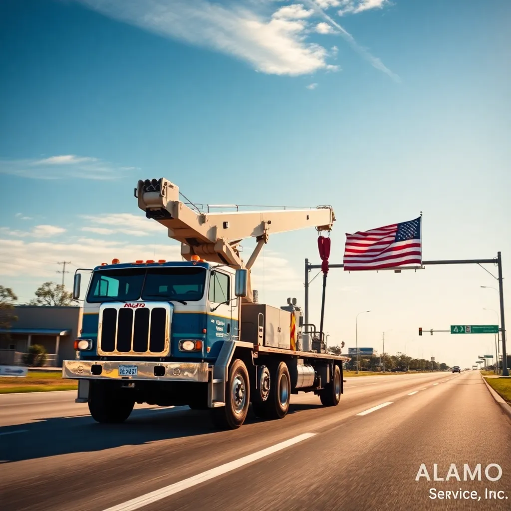 Servicio de grúas Alamo Crane Service Inc.: asistencia 24/7 en Selma 1 Alamo Crane Service Inc.