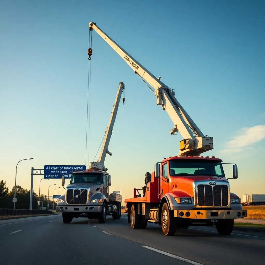 Servicio de grúas All Crane Rental Of Louisiana, Llc: asistencia 24/7 en Geismar 1 All Crane Rental Of Louisiana, Llc