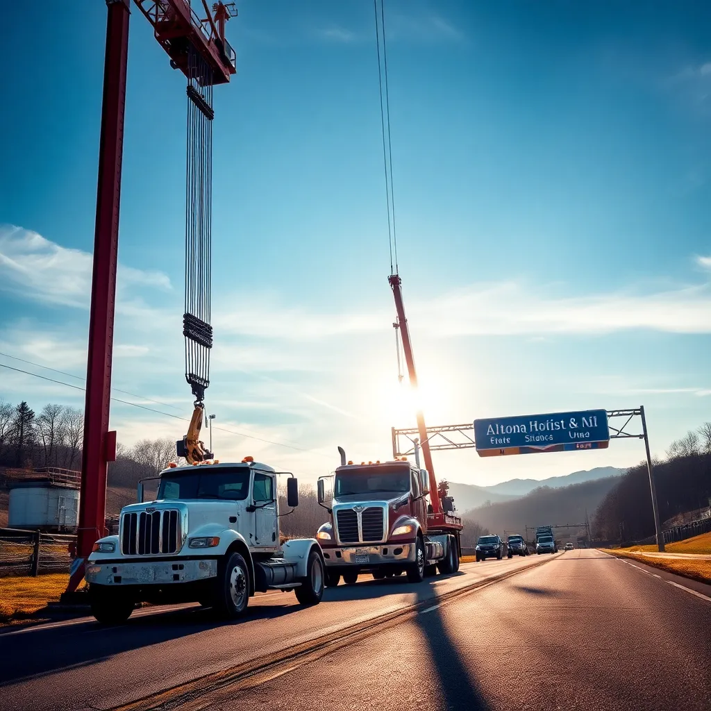 Servicio de grúas Altoona Hoist & Crane: asistencia 24/7 en Duncansville 1 Altoona Hoist & Crane