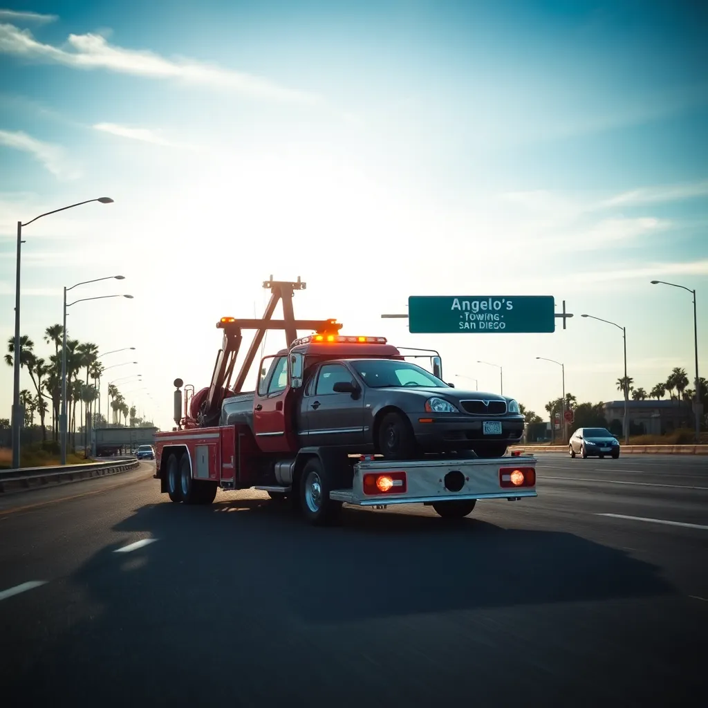 Servicio de grúas Angelo's Towing San Diego: asistencia 24/7 en San Diego 1 Angelo's Towing San Diego
