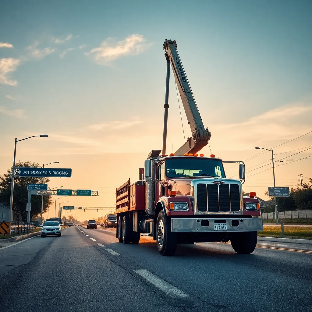 Servicio de grúas Anthony's Crane & Rigging: asistencia 24/7 en Metairie 1 Anthony's Crane & Rigging