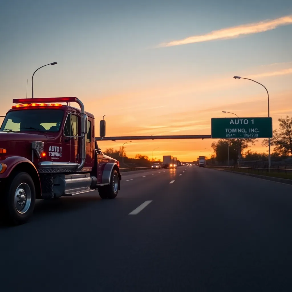 Servicio de grúas Auto 1 Towing, Inc.: asistencia 24/7 en Omaha 1 Auto 1 Towing, Inc.