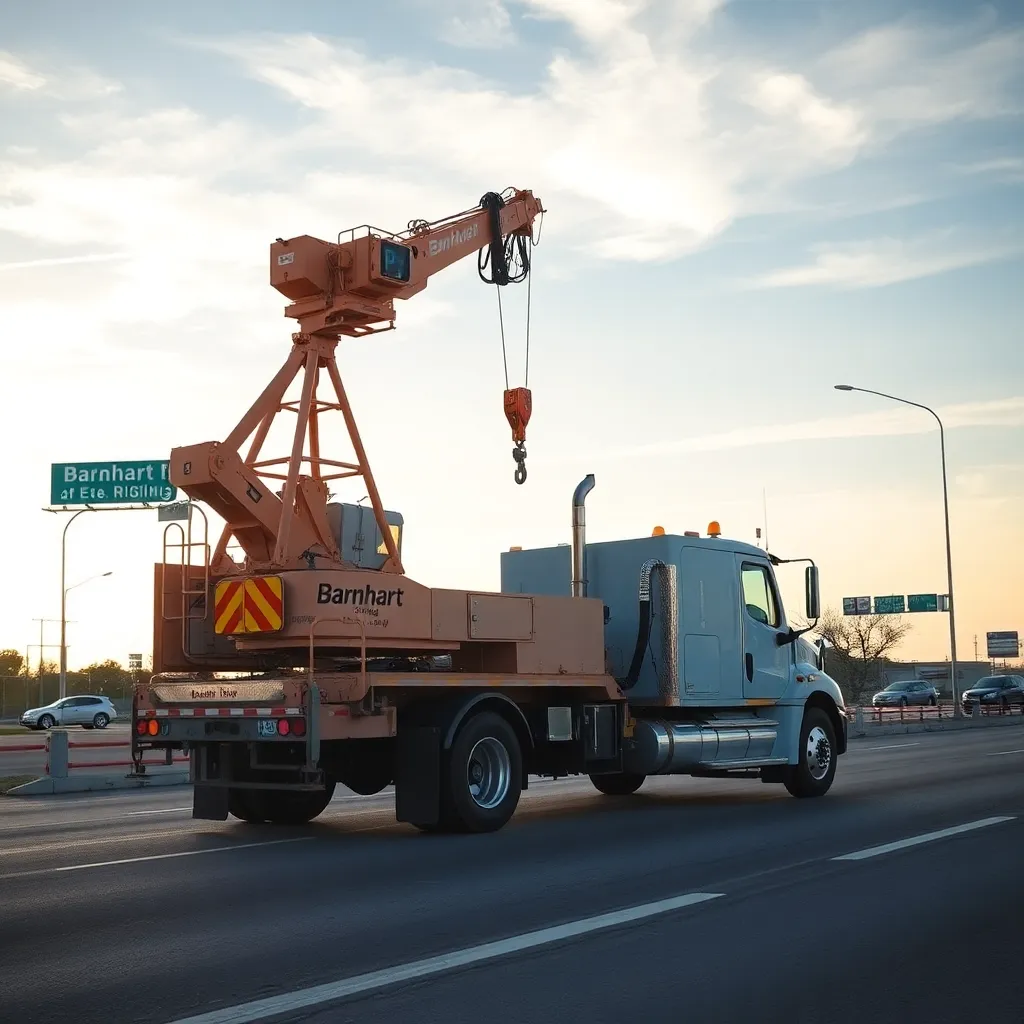 Servicio de grúas Barnhart Crane & Rigging: asistencia 24/7 en Pearl 1 Barnhart Crane & Rigging