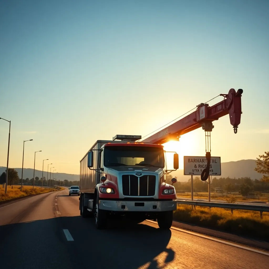 Servicio de grúas Barnhart Crane & Rigging: asistencia 24/7 en Lester 1 Barnhart Crane & Rigging