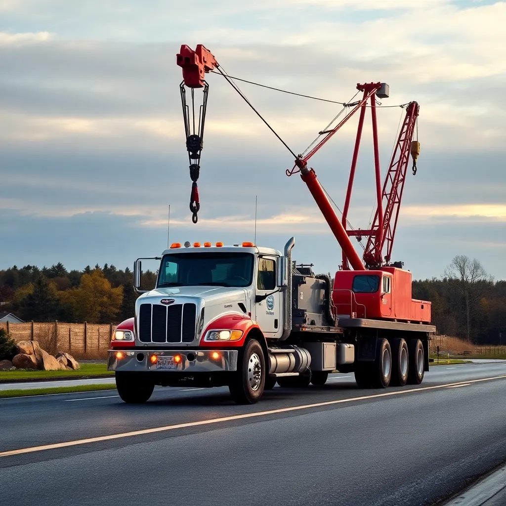 Servicio de grúas Bay Crane Northeast - Massachussets Location: asistencia 24/7 en Avon 1 Bay Crane Northeast - Massachussets Location