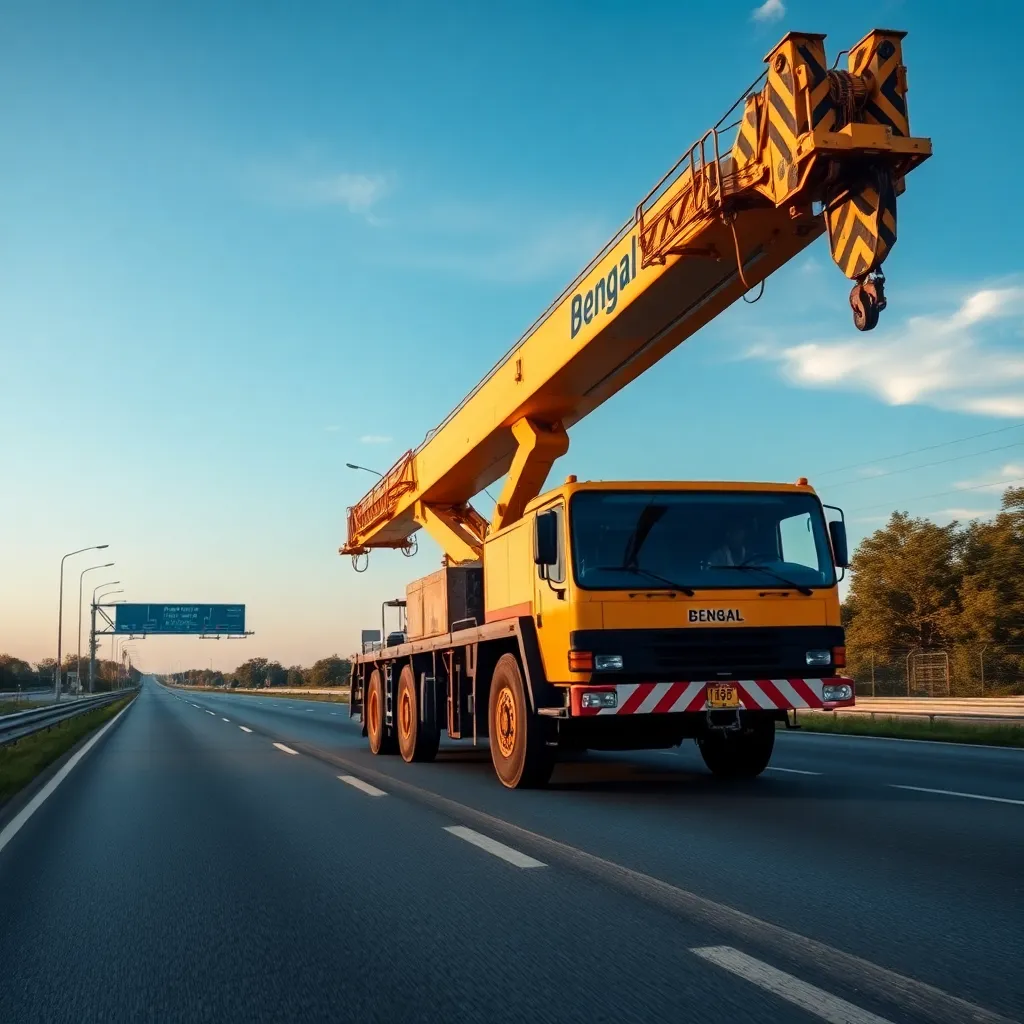 Servicio de grúas Bengal Crane: asistencia 24/7 en Geismar 1 Bengal Crane