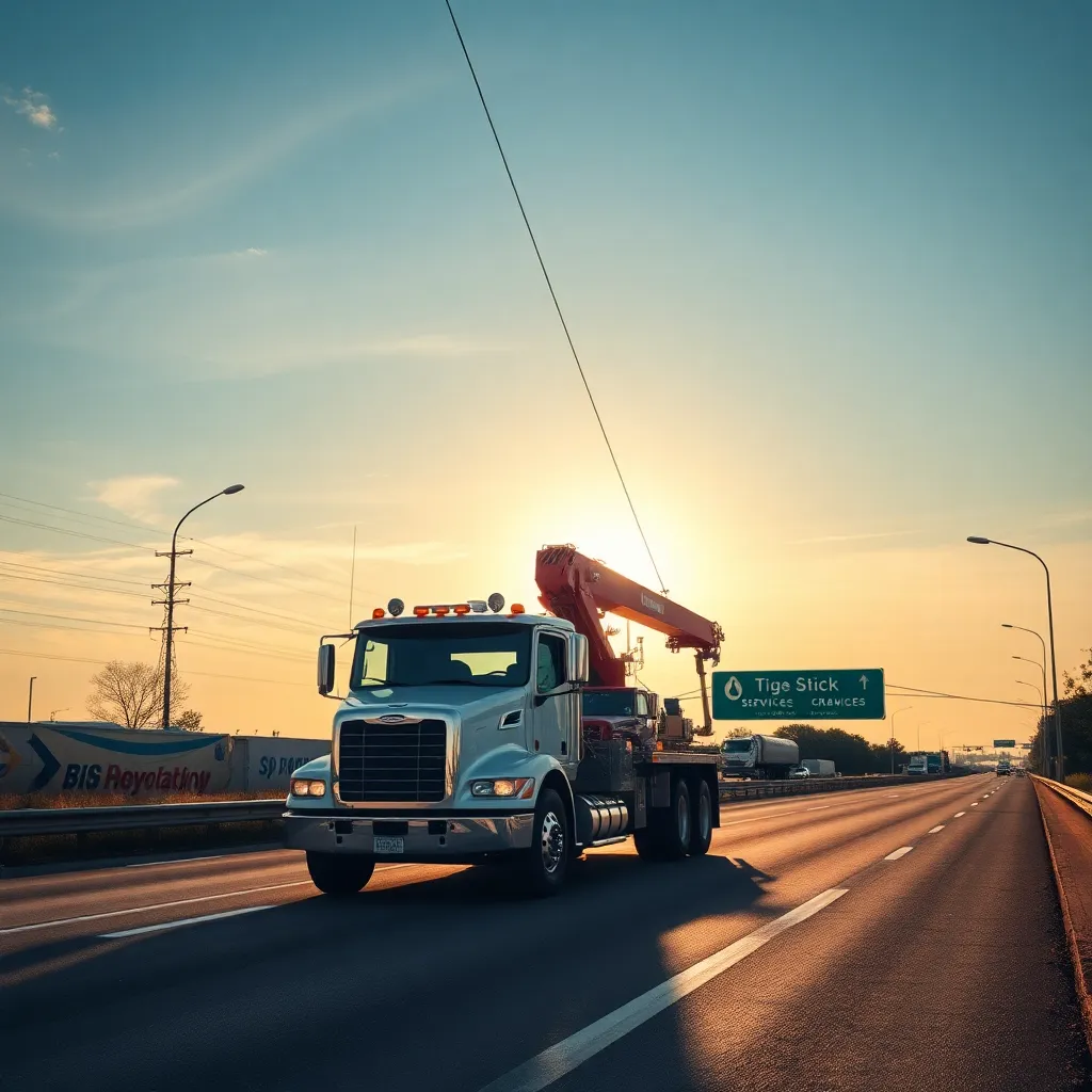 Servicio de grúas Big Stick Crane Services: asistencia 24/7 en Enterprise 1 Big Stick Crane Services