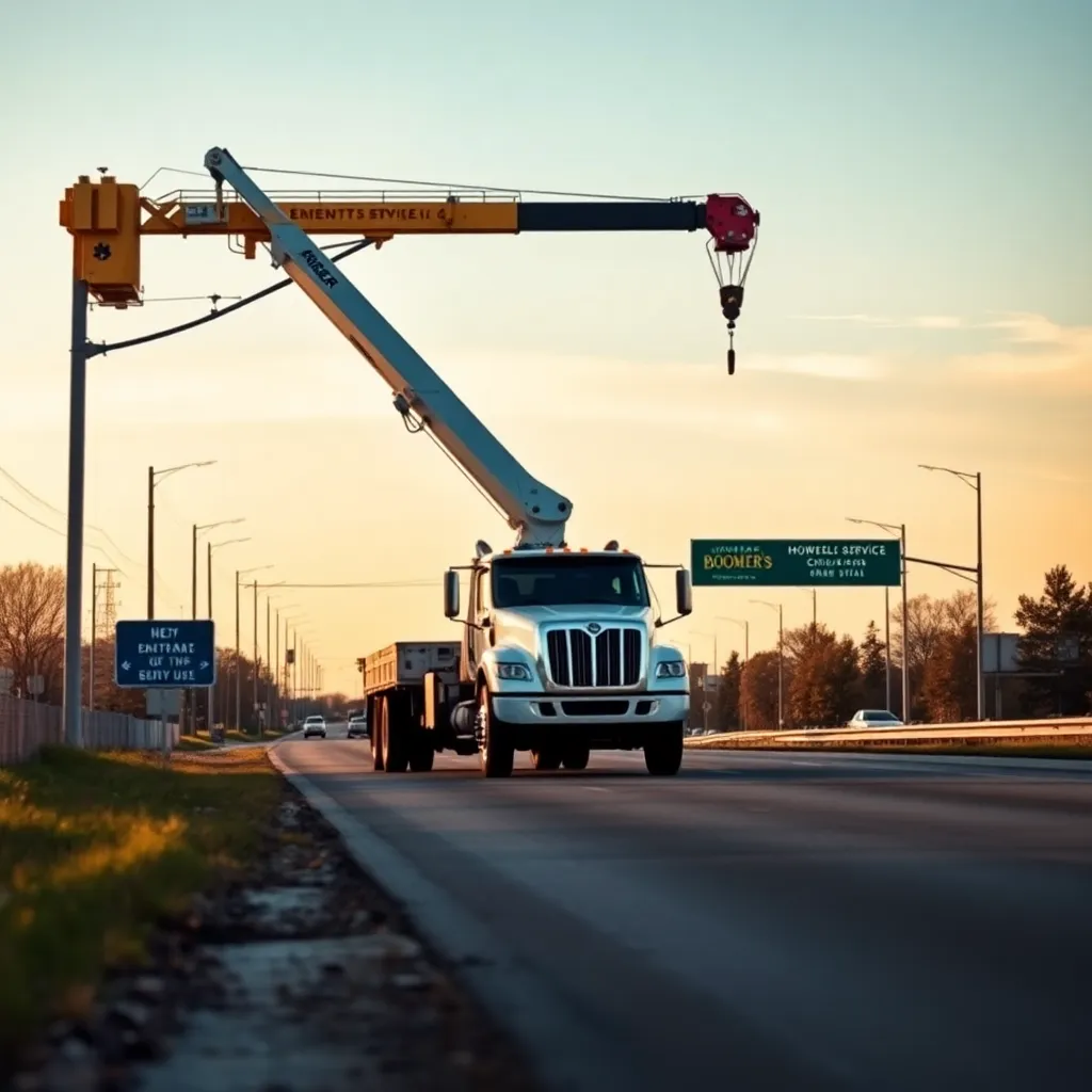 Servicio de grúas Boomer's Crane Service & Crane Rental: asistencia 24/7 en Howell 1 Boomer's Crane Service & Crane Rental