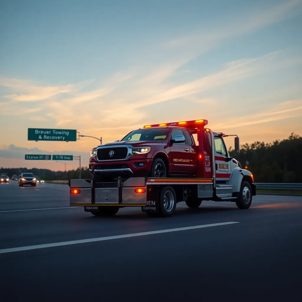 Servicio de grúas Breuer Towing & Recovery: asistencia 24/7 en Mt Pleasant 1 Breuer Towing & Recovery