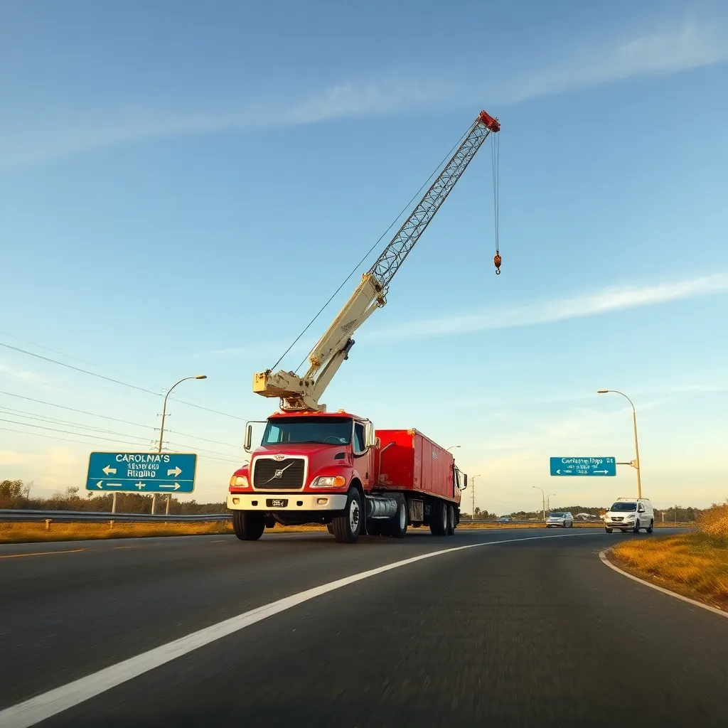 Servicio de grúas Carolina's Rigging & Crane: asistencia 24/7 en Columbia 1 Carolina's Rigging & Crane