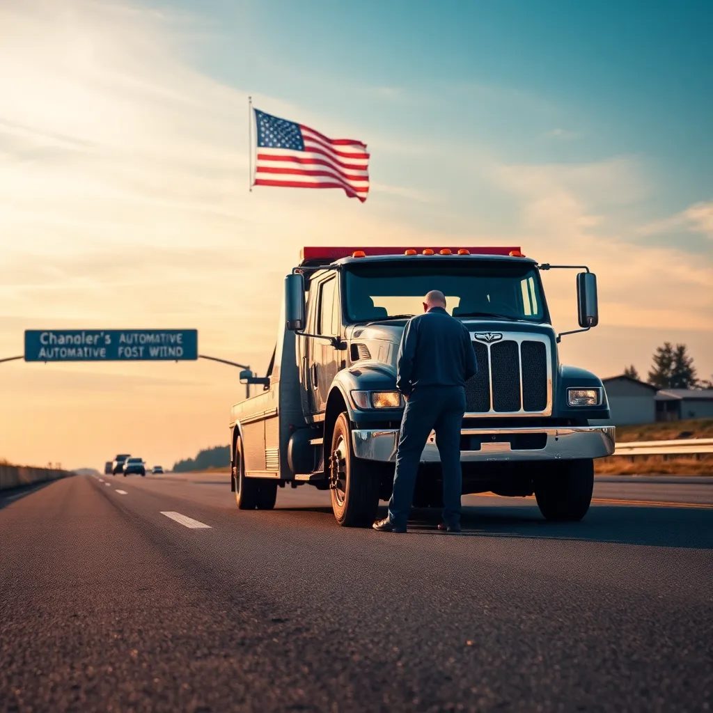 Servicio de grúas Chandler's Automotive And Towing: asistencia 24/7 en Sanford 1 Chandler's Automotive And Towing