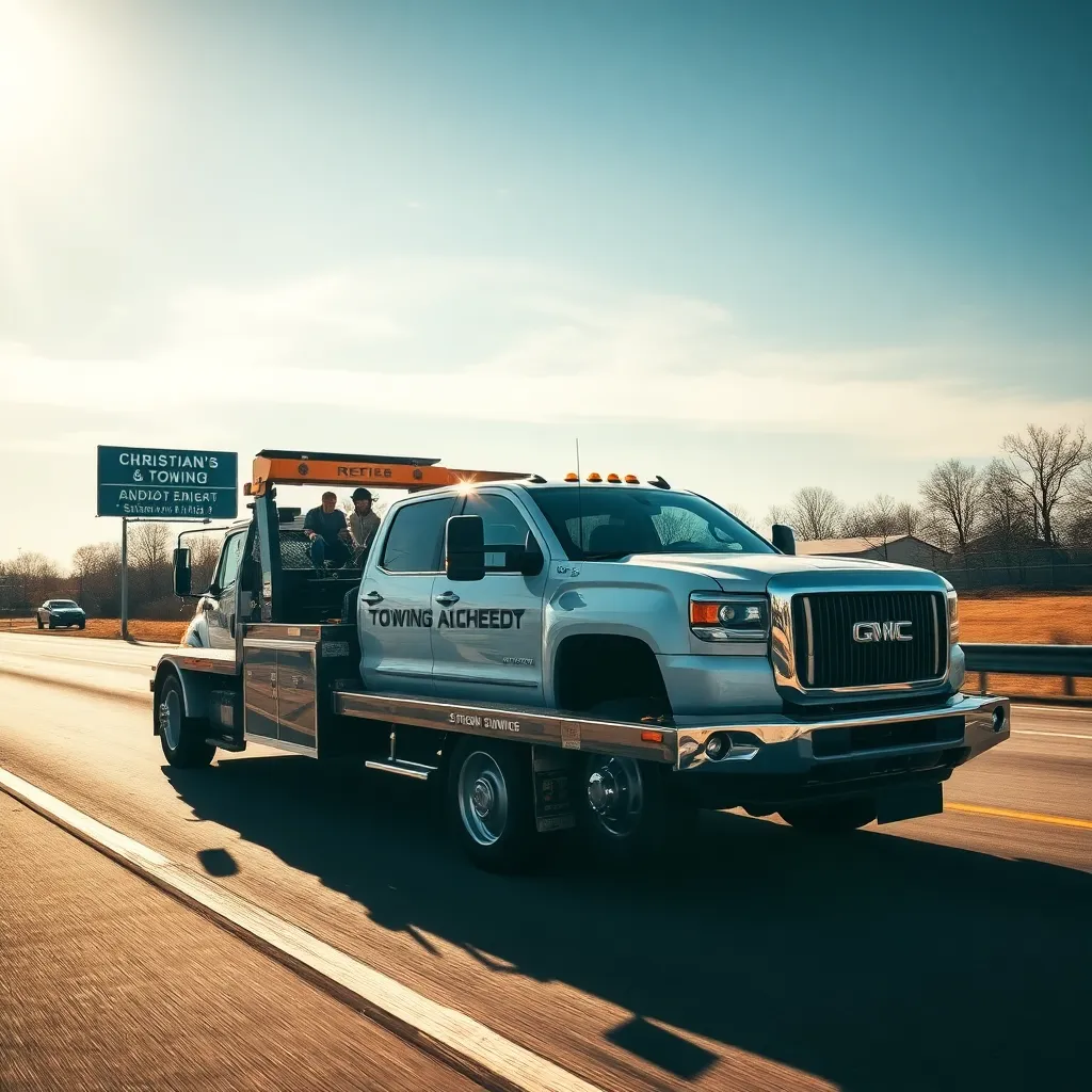 Servicio de grúas Christian's Towing & Recovery: asistencia 24/7 en Sterling Heights 1 Christian's Towing & Recovery