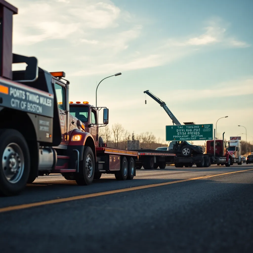 Servicio de grúas City Of Boston Towing Impound Lot: asistencia 24/7 en Boston 1 City Of Boston Towing Impound Lot