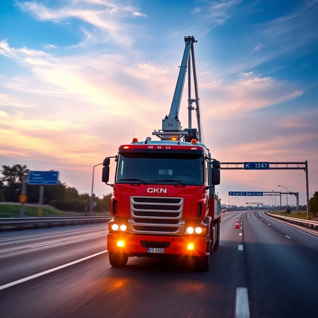 Servicio de grúas Ck Crane Service: asistencia 24/7 en Union 1 Ck Crane Service
