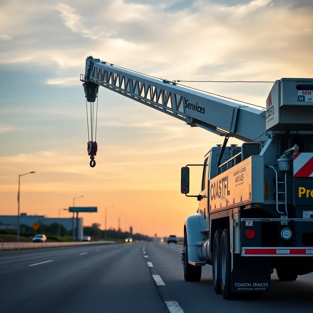 Servicio de grúas Coastal Crane Services: asistencia 24/7 en Myrtle Beach 1 Coastal Crane Services