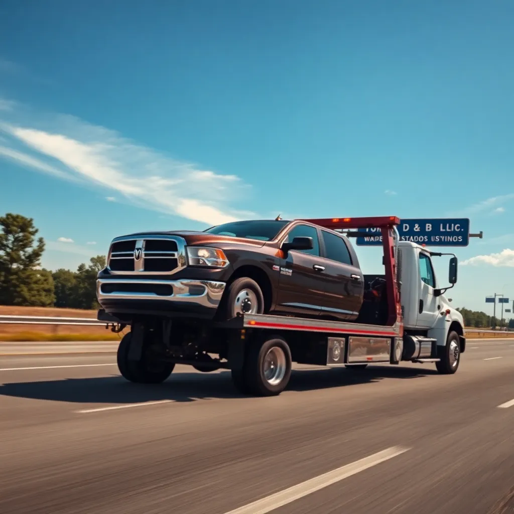 Servicio de grúas D & B Towing Llc: asistencia 24/7 en West Columbia 1 D & B Towing Llc