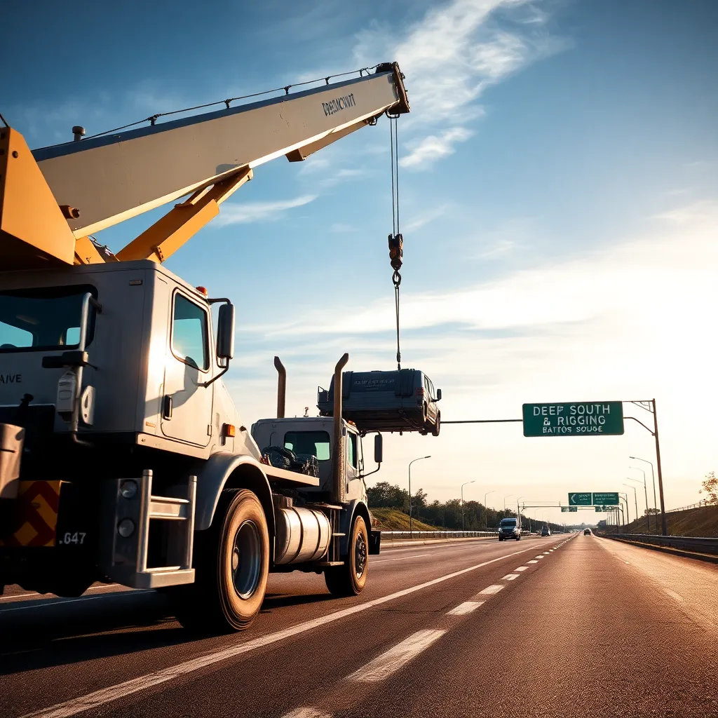 Servicio de grúas Deep South Crane & Rigging: asistencia 24/7 en Baton Rouge 1 Deep South Crane & Rigging