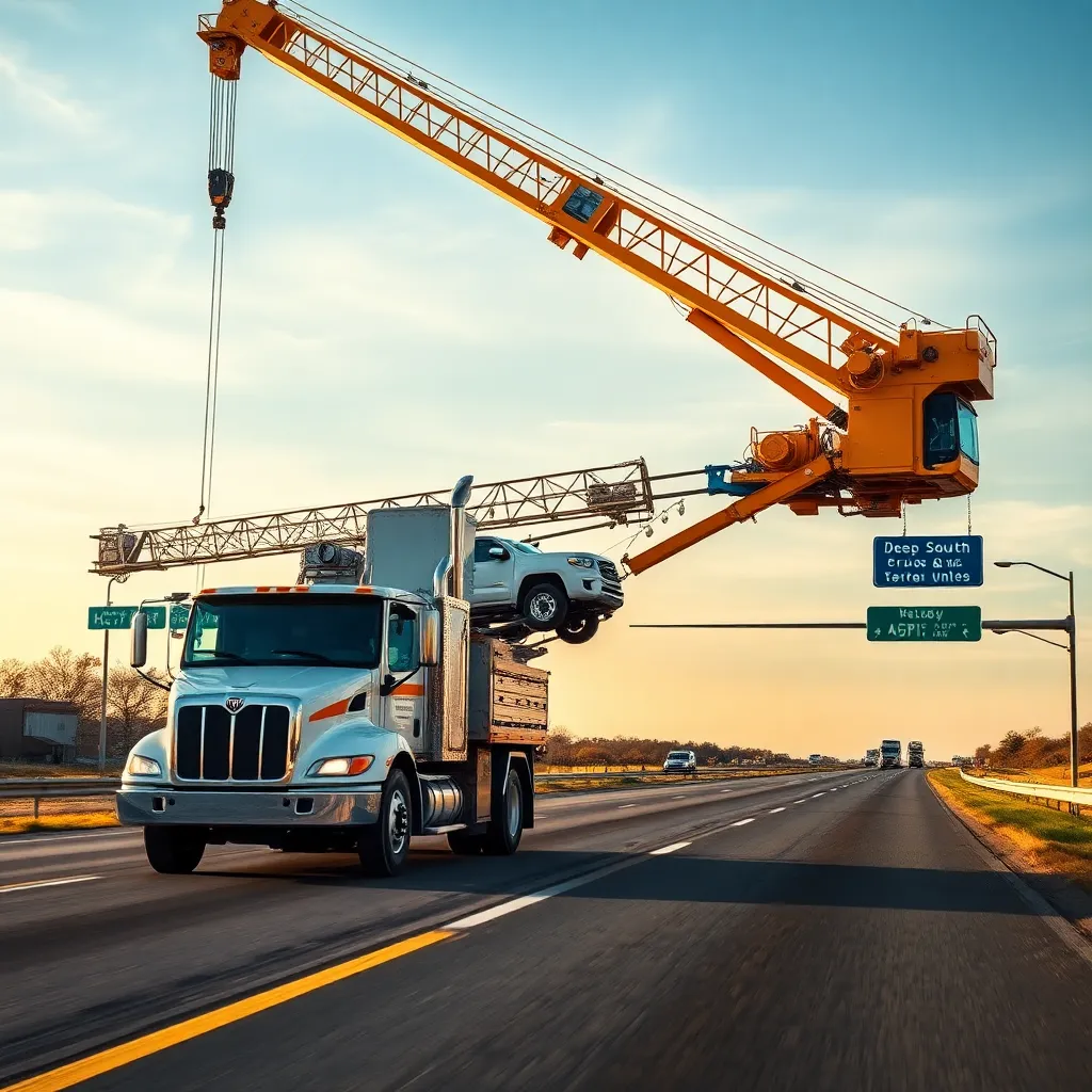 Servicio de grúas Deep South Crane & Rigging: asistencia 24/7 en Ashland 1 Deep South Crane & Rigging
