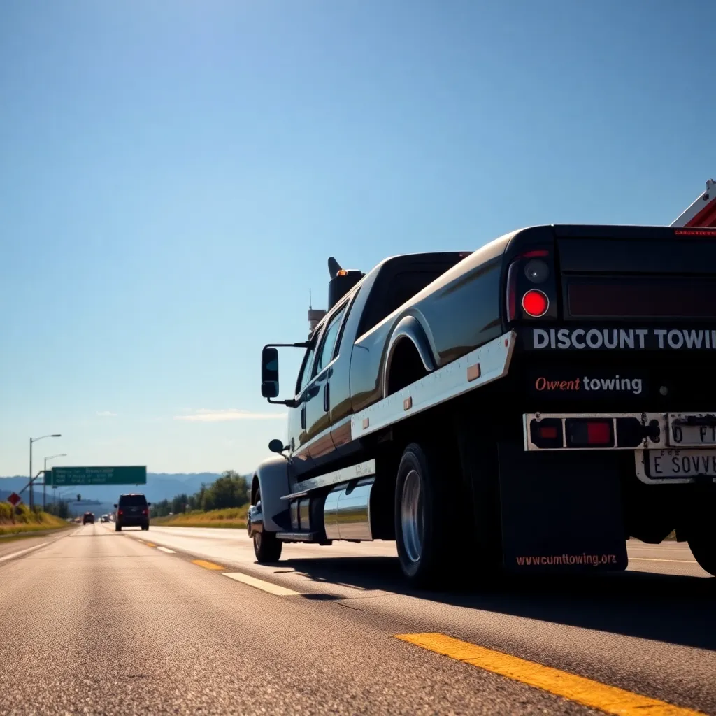 Servicio de grúas Discount Towing: asistencia 24/7 en Mt Pleasant 1 Discount Towing
