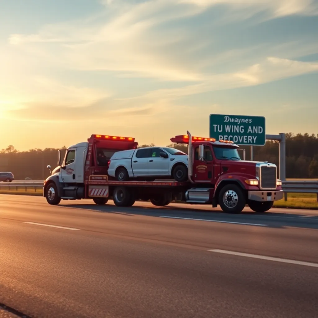 Servicio de grúas Dwaynes Towing And Recovery: asistencia 24/7 en Tuscaloosa 1 Dwaynes Towing And Recovery