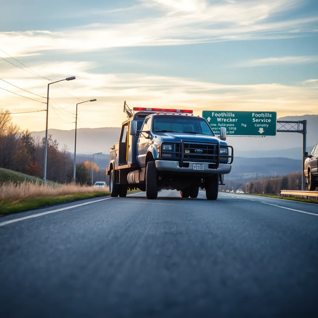 Servicio de grúas Foothills Wrecker Service: asistencia 24/7 en Maryville 1 Foothills Wrecker Service