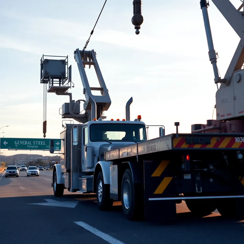 Servicio de grúas General Steel Crane & Rigging: asistencia 24/7 en Henderson 1 General Steel Crane & Rigging
