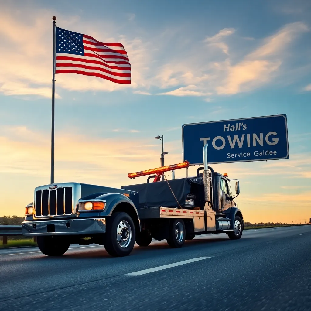 Servicio de grúas Hall's Towing Service: asistencia 24/7 en Jackson 1 Hall's Towing Service