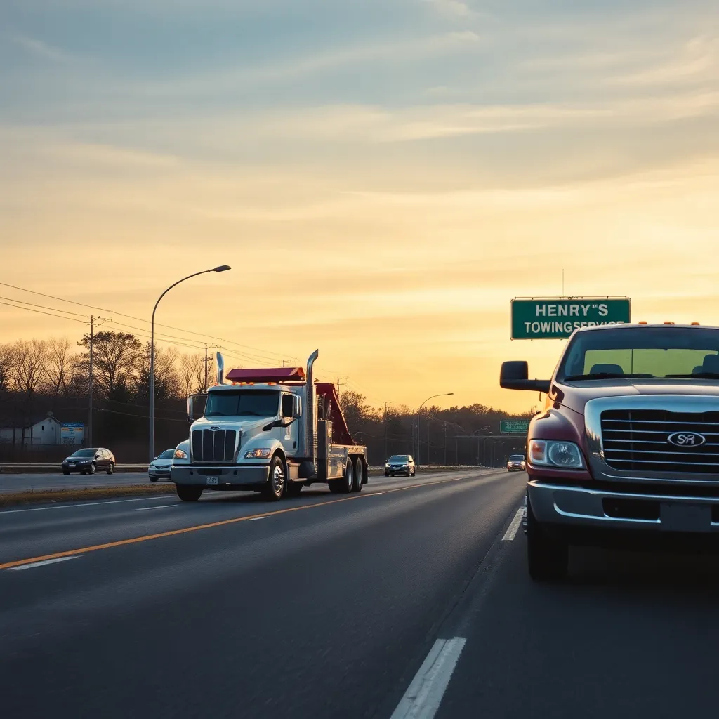 Servicio de grúas Henry's Towing Service Llc: asistencia 24/7 en Brookline 1 Henry's Towing Service Llc