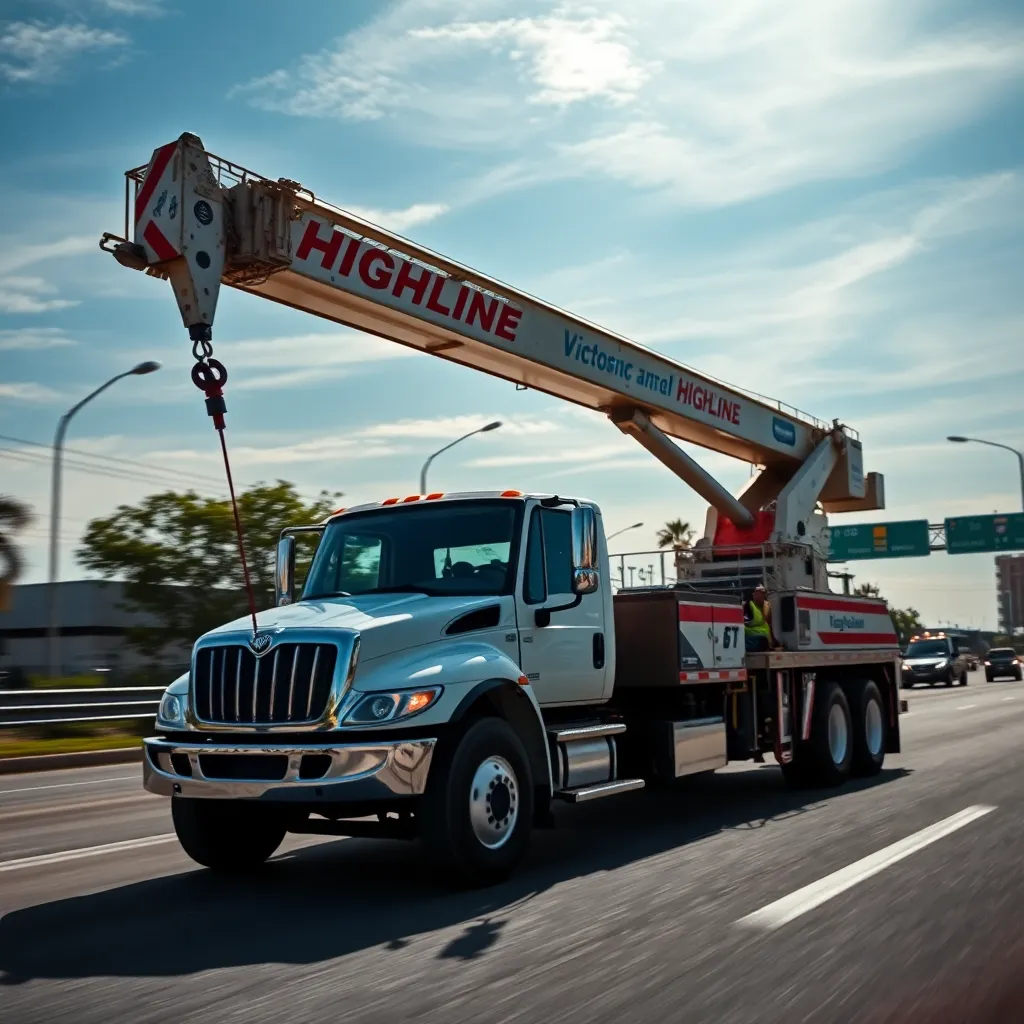 Servicio de grúas Highline Crane & Rigging: asistencia 24/7 en Prospect 1 Highline Crane & Rigging