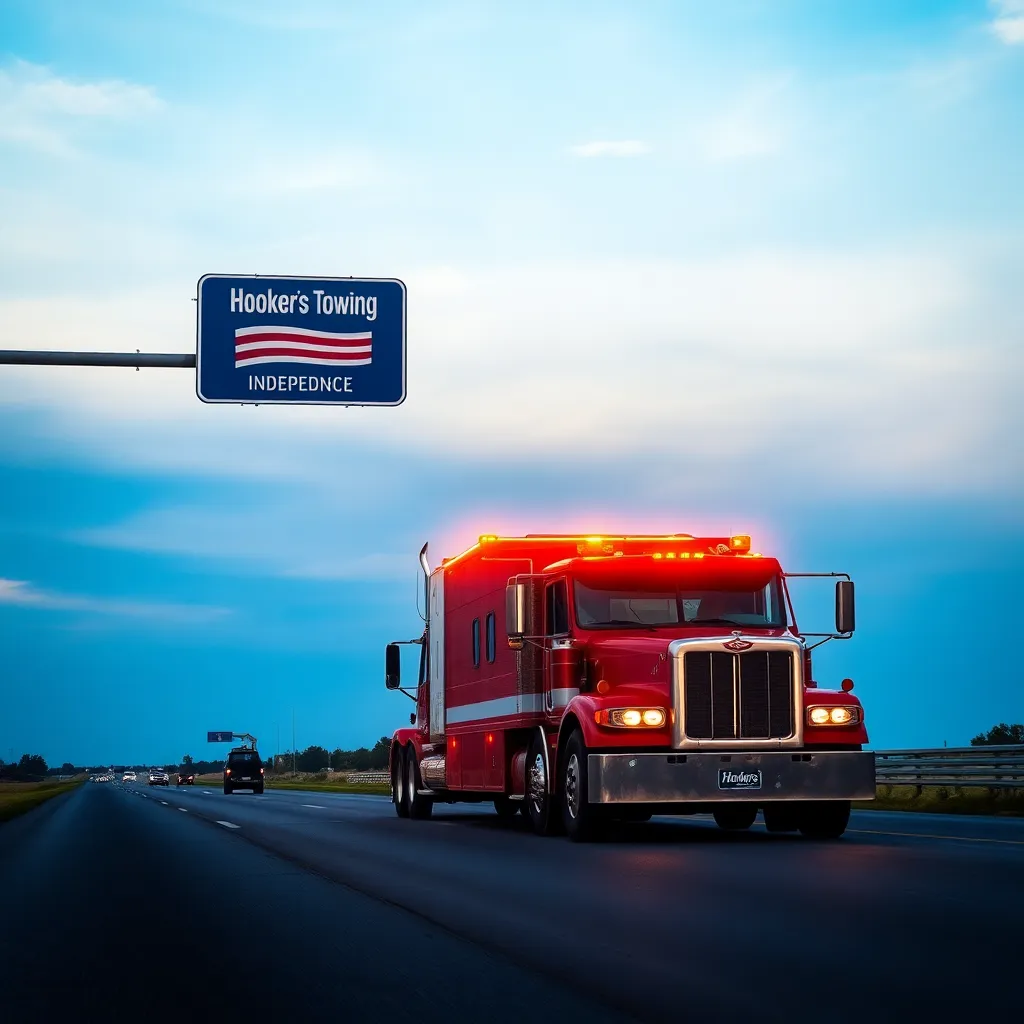 Servicio de grúas Hooker's Towing: asistencia 24/7 en Independence 1 Hooker's Towing