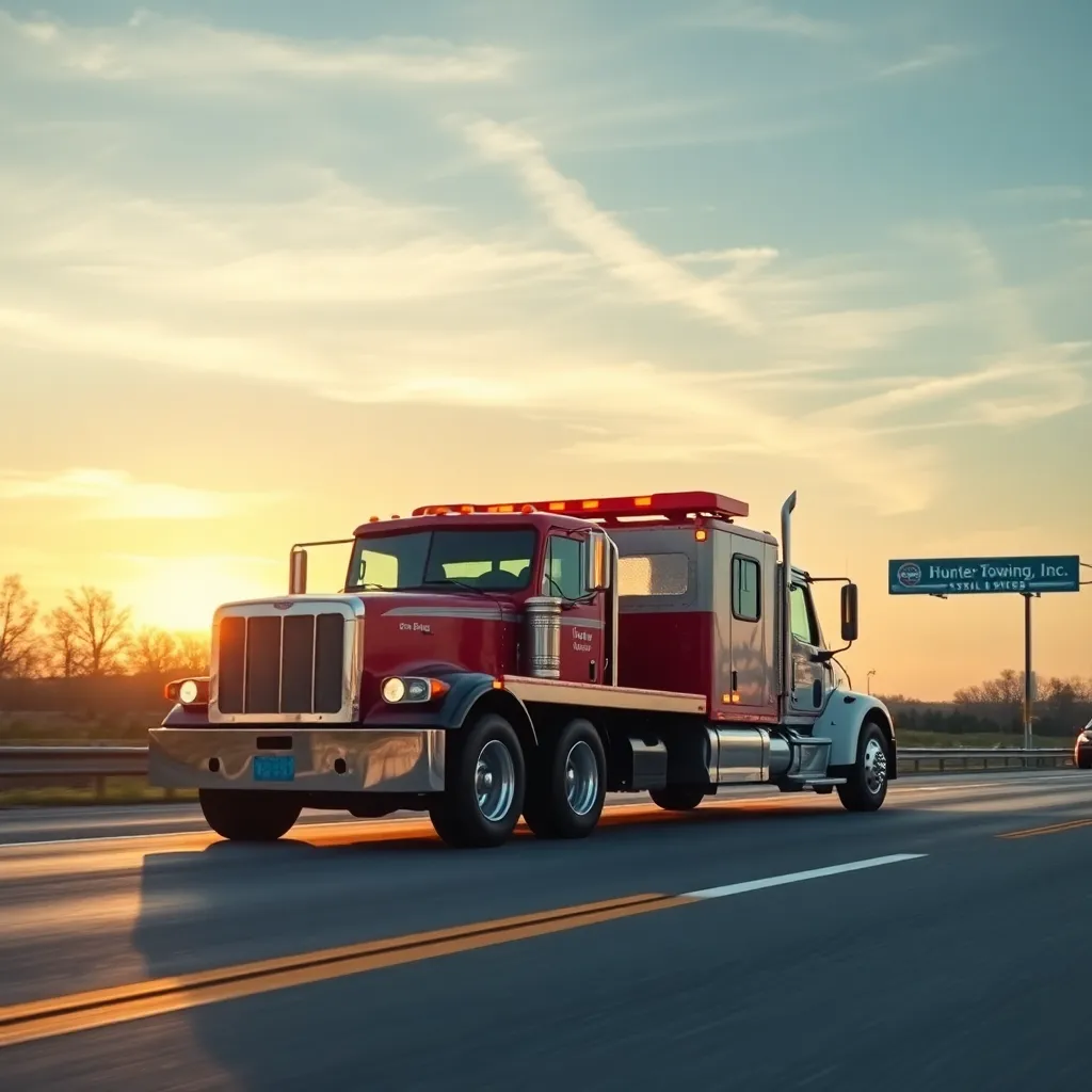 Servicio de grúas Hunter Towing Inc: asistencia 24/7 en Martinsville 1 Hunter Towing Inc
