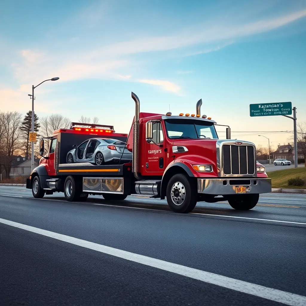 Servicio de grúas Kazanjian's Towing: asistencia 24/7 en Lowell 1 Kazanjian's Towing
