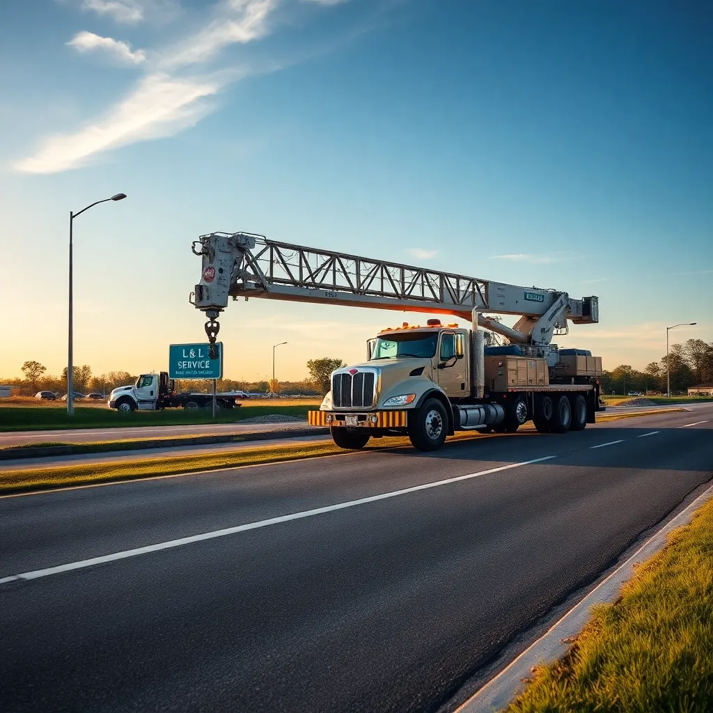 Servicio de grúas L & L Crane Service: asistencia 24/7 en Rayne 1 L & L Crane Service