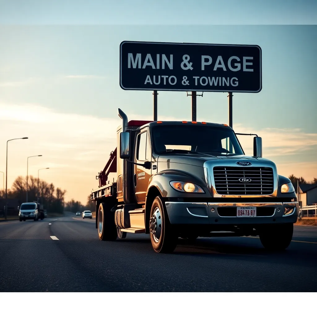 Servicio de grúas Main & Page Auto & Towing: asistencia 24/7 en Cottage Grove 1 Main & Page Auto & Towing