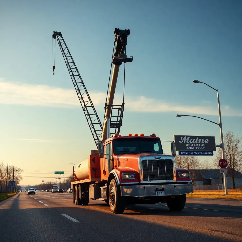 Servicio de grúas Maine Crane And Lift Llc: asistencia 24/7 en Detroit 1 Maine Crane And Lift Llc