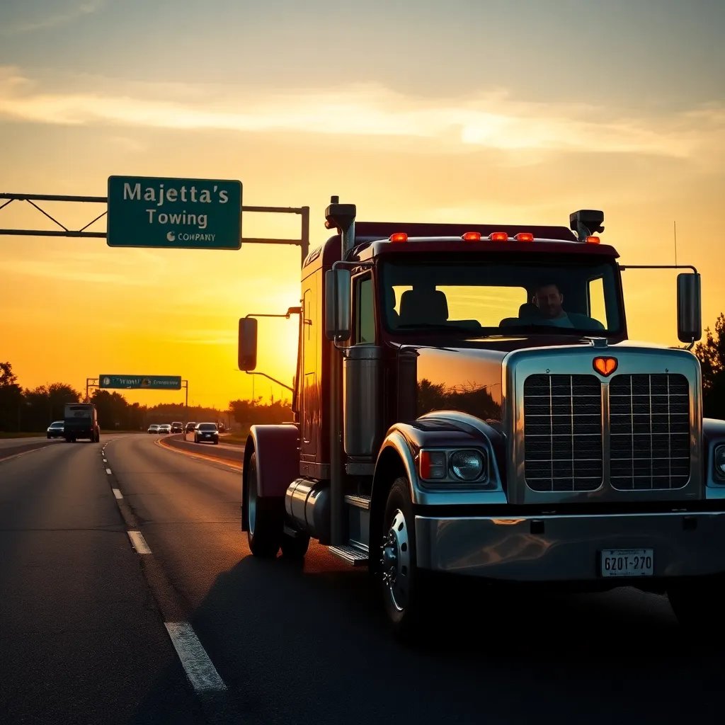 Servicio de grúas Majetta's Towing Company: asistencia 24/7 en Elizabeth 1 Majetta's Towing Company