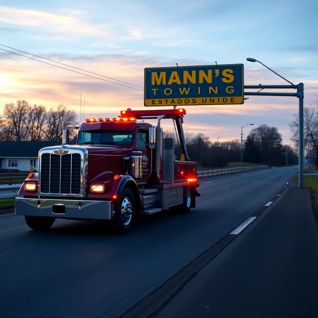 Servicio de grúas Mann's Towing: asistencia 24/7 en Pottstown 1 Mann's Towing
