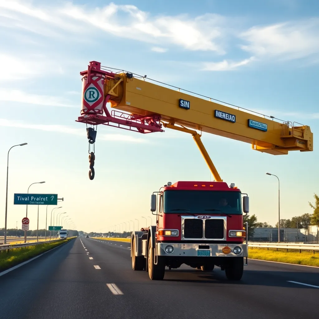 Servicio de grúas Marcello Sons Cranes: asistencia 24/7 en Meridian 1 Marcello Sons Cranes