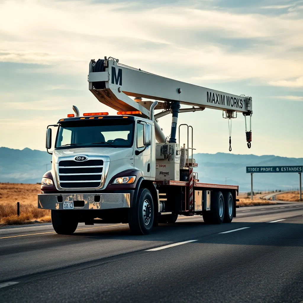 Servicio de grúas Maxim Crane Works: asistencia 24/7 en Wilder 1 Maxim Crane Works
