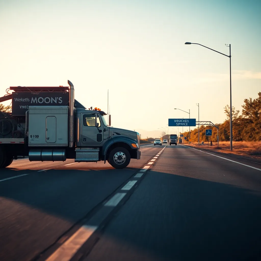 Servicio de grúas Moons Wrecker Service: asistencia 24/7 en Marvell 1 Moons Wrecker Service