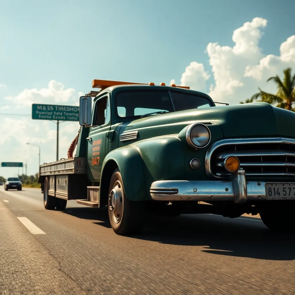 Servicio de grúas M&s Tireshop Towing 24/7 Roadside Service: asistencia 24/7 en Cuba 1 M&s Tireshop Towing 24/7 Roadside Service