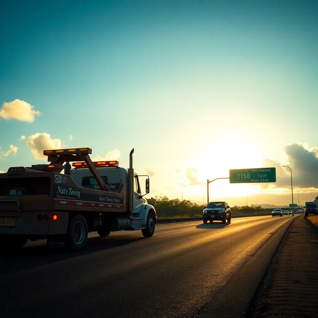 Servicio de grúas Nat's Towing: asistencia 24/7 en Hilo 1 Nat's Towing