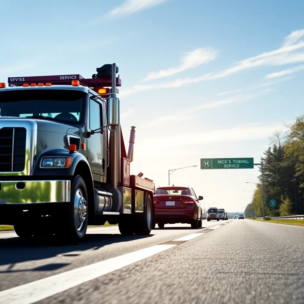 Servicio de grúas Nick's Towing Service, Inc.: asistencia 24/7 en Rutherford 1 Nick's Towing Service, Inc.
