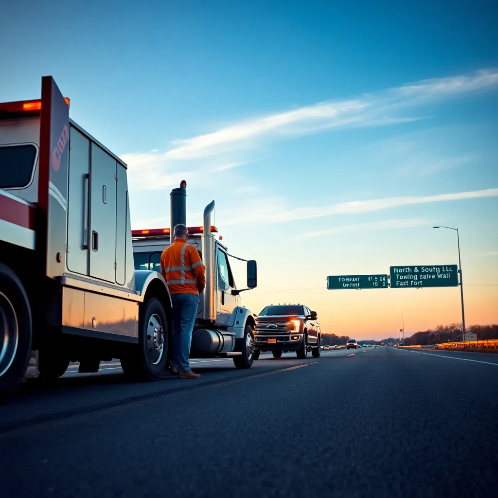 Servicio de grúas North & South Towing Llc: asistencia 24/7 en Old Fort 1 North & South Towing Llc