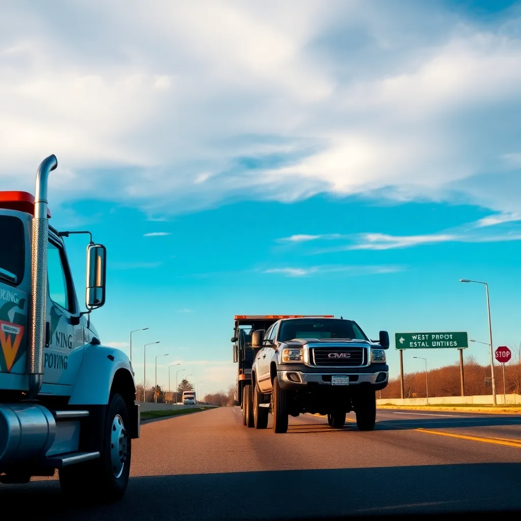 Servicio de grúas On The Spot Towing: asistencia 24/7 en West Orange 1 On The Spot Towing