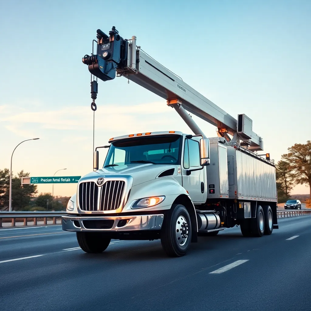 Servicio de grúas Precision Crane Rental & Equipment: asistencia 24/7 en Newton 1 Precision Crane Rental & Equipment