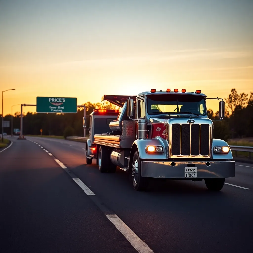 Servicio de grúas Price's Garage And Heavy Duty Towing, Llc: asistencia 24/7 en Greenwood 1 Price's Garage And Heavy Duty Towing, Llc