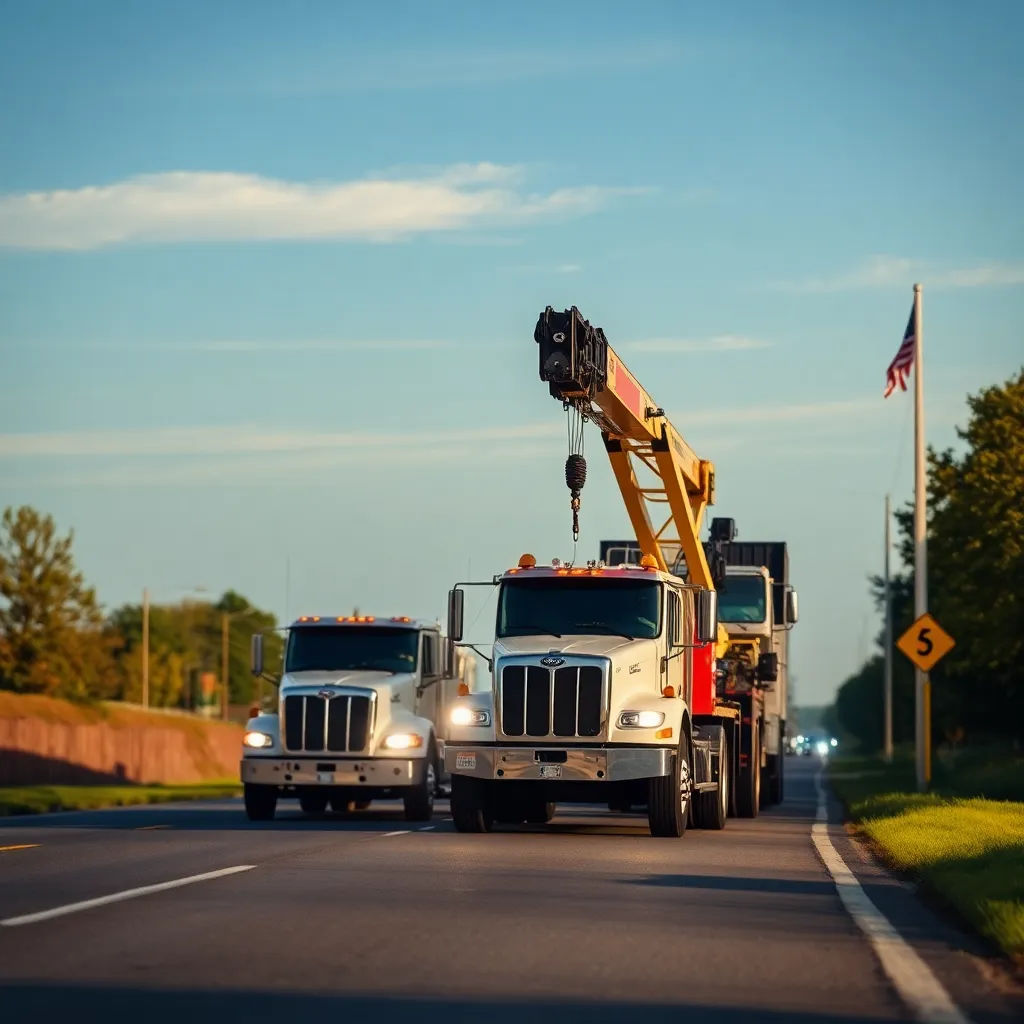 Servicio de grúas R & D Crane Service: asistencia 24/7 en Fair Grove 1 R & D Crane Service